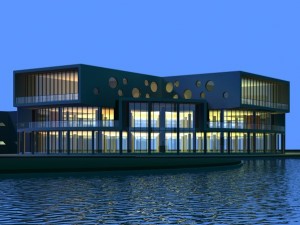 architecture 889 3D Model
