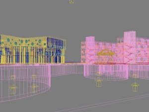 architecture 889 3D Model