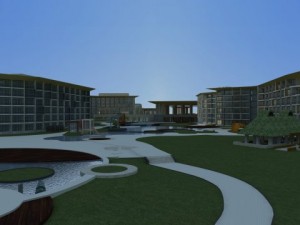 architecture 890 3D Model