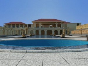 architecture 890 3D Model
