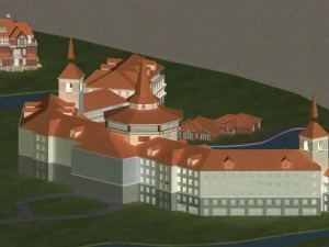 architecture 892 3D Model