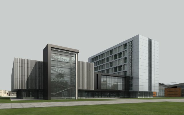 architecture 893 3D Model .c4d .max .obj .3ds .fbx .stl .blend 