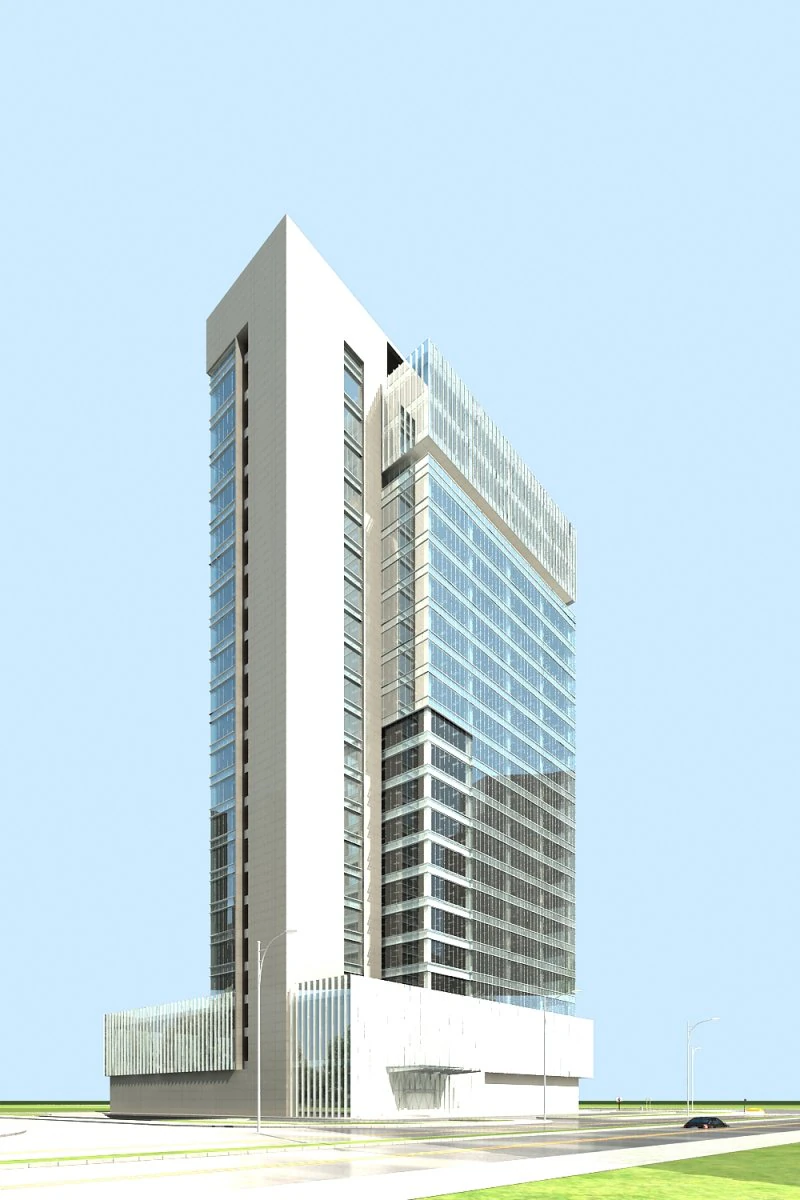 architecture 898 3D Model .c4d .max .obj .3ds .fbx .stl .blend 
