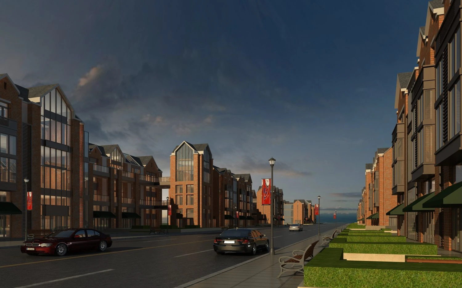 architecture 899 3D Model .c4d .max .obj .3ds .fbx .stl .blend 