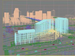 architecture 900 3D Model