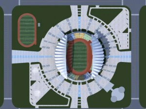grand stadium 001 3D Model