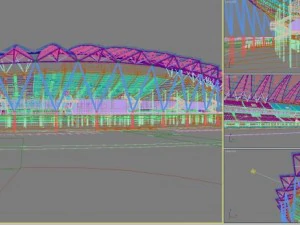 grand stadium 001 3D Model
