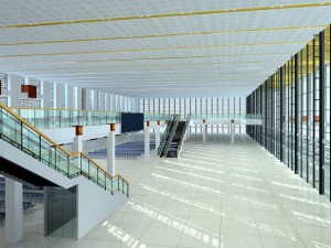 railway station 001 3D Model