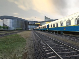 railway station 002 3D 모델