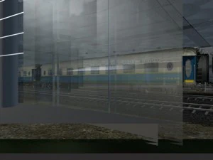 railway station 002 3D Model