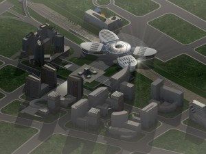railway station 002 3D 모델
