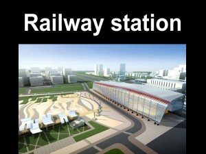 railway station 003 3D-Modell