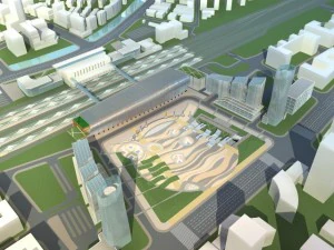 railway station 003 3D Model
