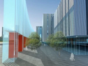 railway station 004 3D Model