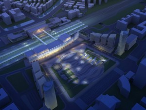 railway station 004 Modelo 3D