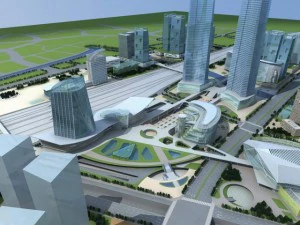 railway station 006 3D Model