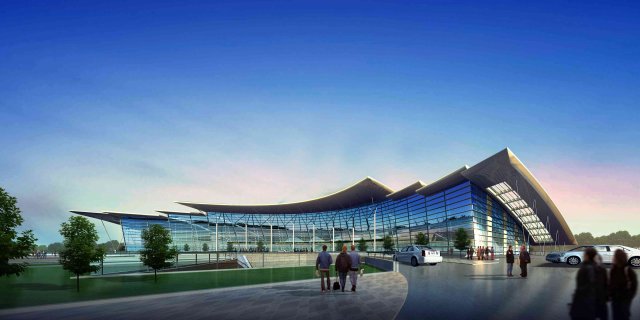 railway station 007 Model 3D .c4d .max .obj .3ds .fbx .stl .blend