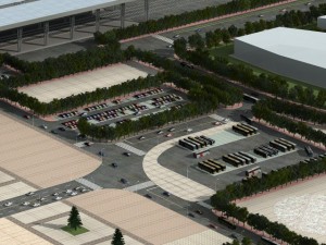 railway station 009 3D Model