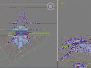 railway station 009 3D Model