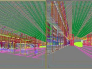 underground station 001 3D Model