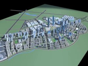 urban design 001 3D Model