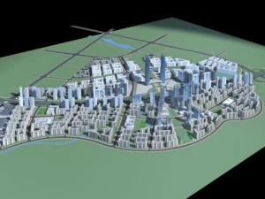urban design 001 3D Model