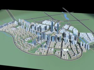 urban design 001 3D Model