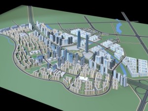 urban design 001 Modelo 3D