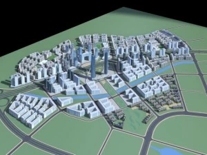 urban design 001 3D Model
