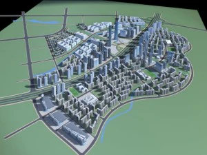 urban design 001 3D Model