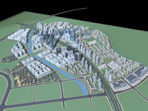 urban design 001 3D Model