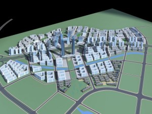 urban design 001 Modelo 3D