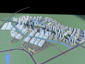 urban design 001 Modelo 3D