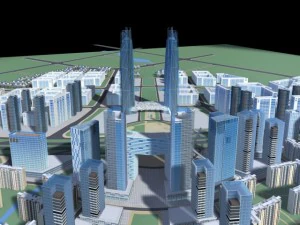 urban design 001 3D Model