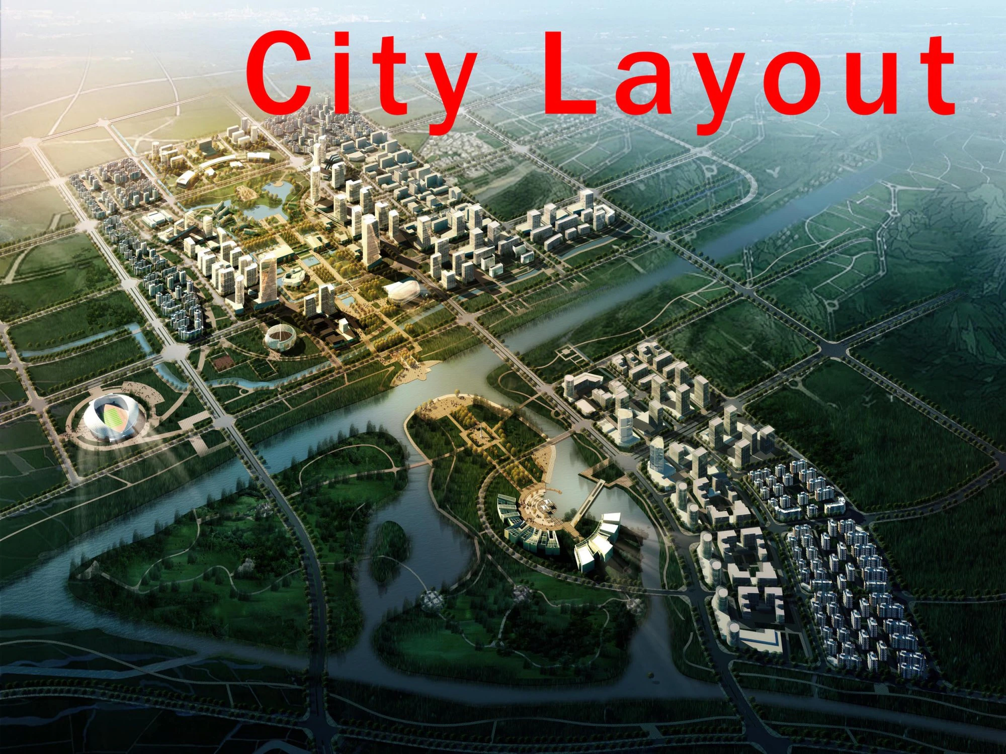 urban design 002 3D Model .c4d .max .obj .3ds .fbx .stl .blend