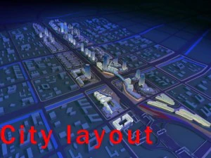 міський дизайн 003 3D Модель