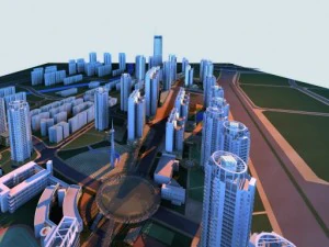 urban design 004 3D Model
