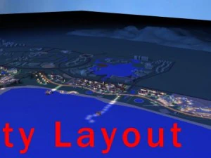 도시 디자인 007 3D 모델