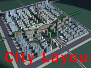 desain perkotaan 010 Model 3D