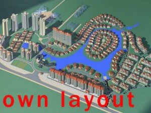 design urbain 014 Modèle 3D