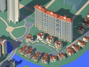 urban design 014 Model 3D