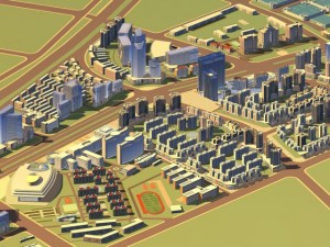 urban design 019 3D Model