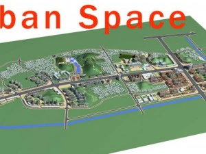 desain perkotaan 024 Model 3D