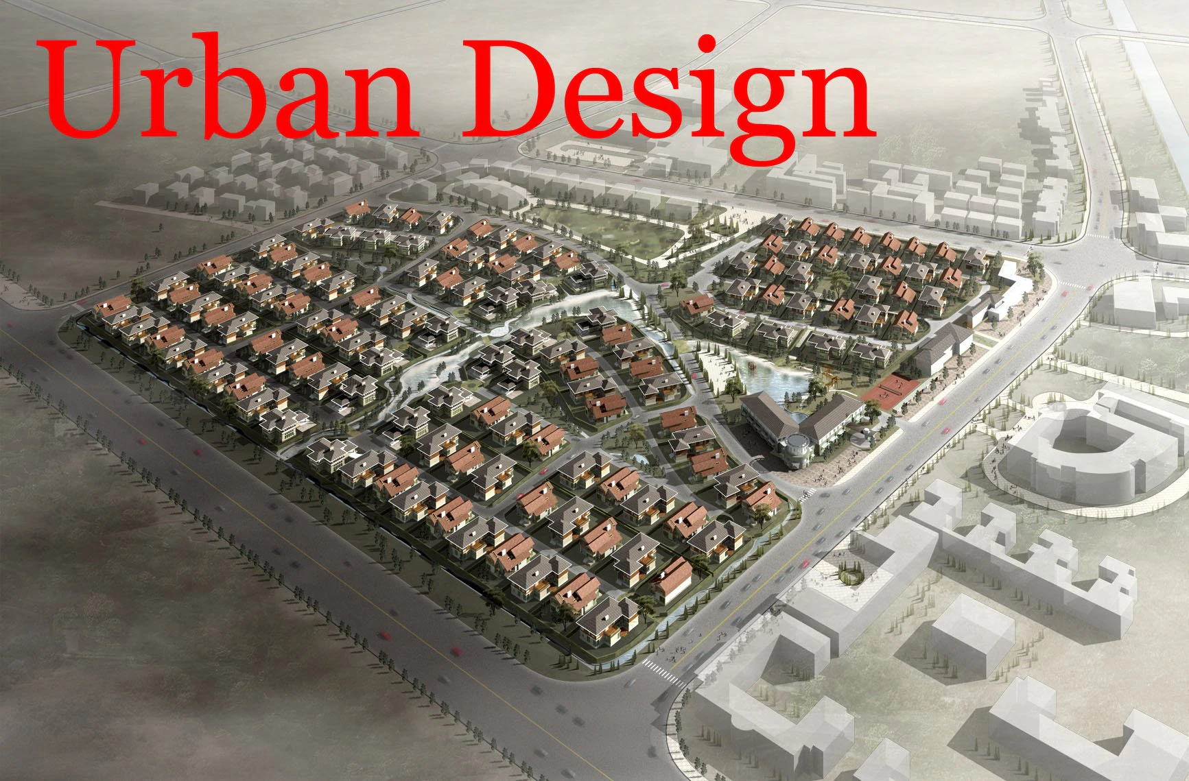 urban design 029 3D Model .c4d .max .obj .3ds .fbx .stl .blend 