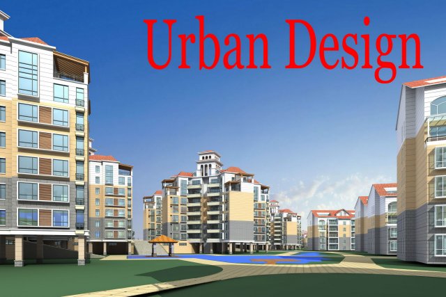urban design 030 3D Model .c4d .max .obj .3ds .fbx .stl .blend 