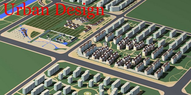 urban design 031 3D 모델 .c4d .max .obj .3ds .fbx .stl .blend 