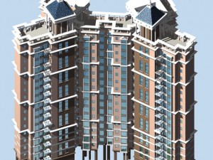urban design 041 Modello 3D