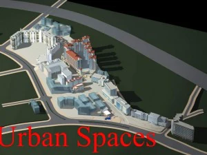 dise&ntilde;o urbano 045 Modelo 3D