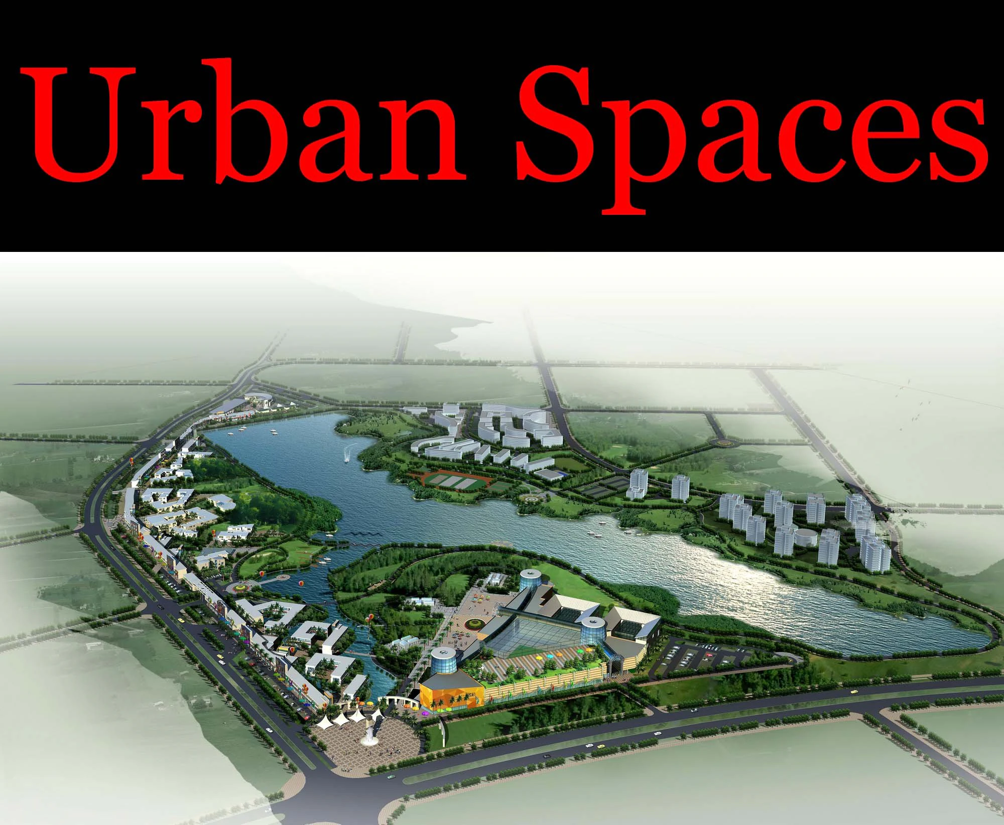 urban design 064 3D Model .c4d .max .obj .3ds .fbx .stl .blend 