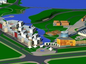 urban design 064 Modello 3D